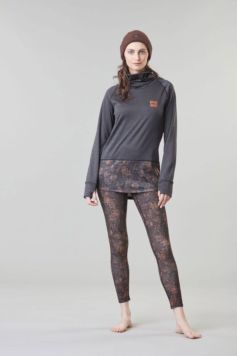 Picture Organic Clothing Women's Blossom Grid Fleece Black 03