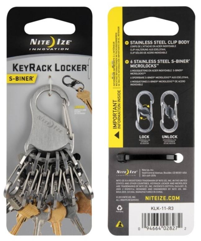 Nite Ize Locker S-biner Musta 03