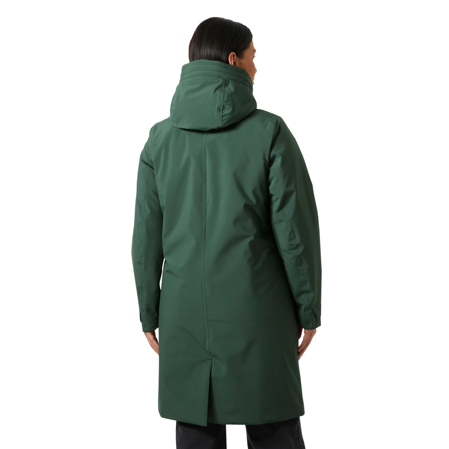 Helly Hansen Women's Victoria Ins Rain Coat Jungle Green 05