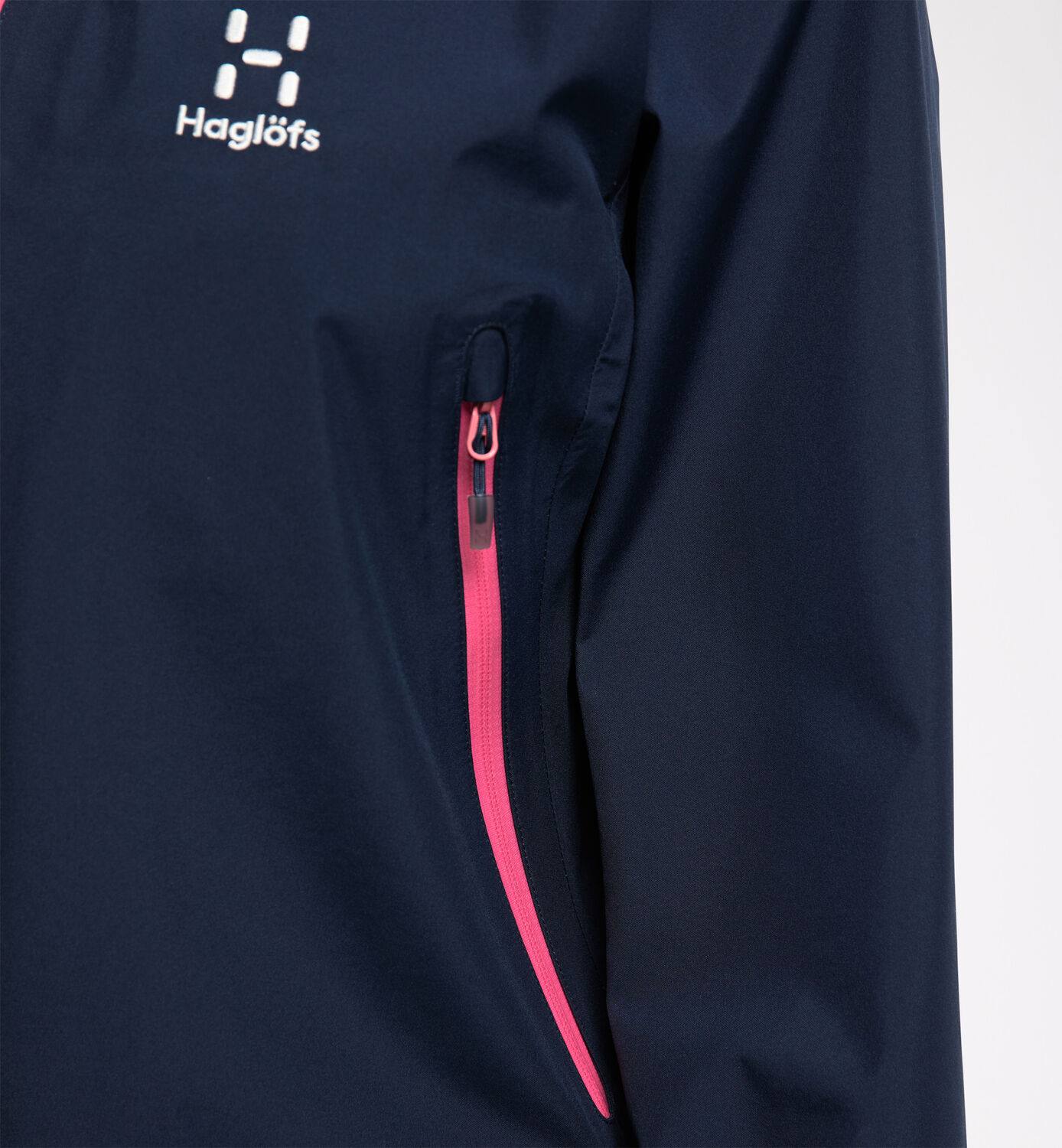 Haglöfs Vedenpitävä kuoriasu naisille Musta 31