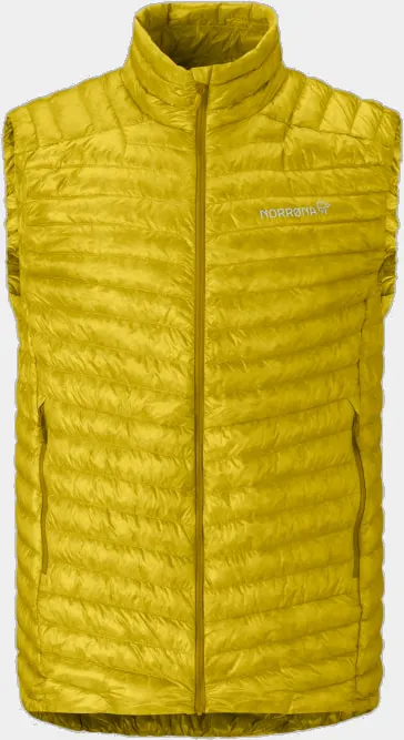 Norrøna Men's Trollveggen Superlight Down800 Vest Antique Moss 01