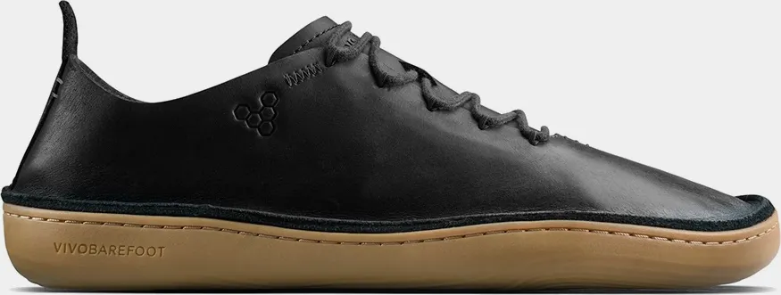 Vivobarefoot Men's Sensus Moc Lace Up Leather Eclipse 01