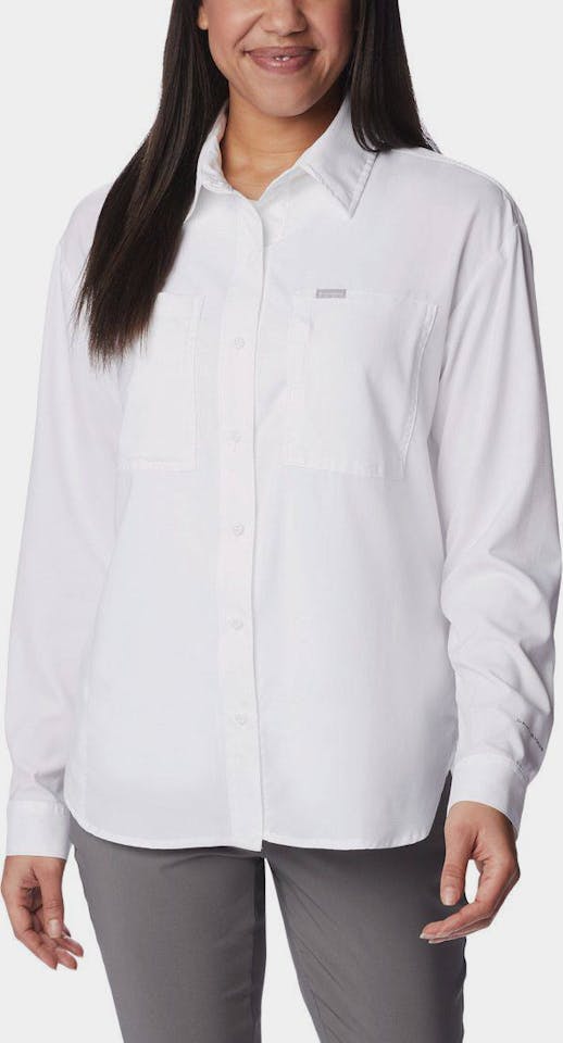 Columbia Women's Silver Ridge Utility Long Sleeve Valkoinen 01