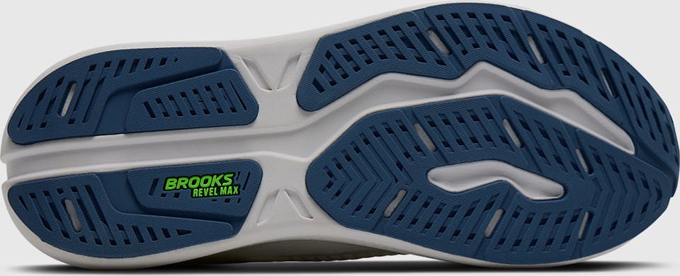 Brooks Men's Revel Max Valkoinen 05