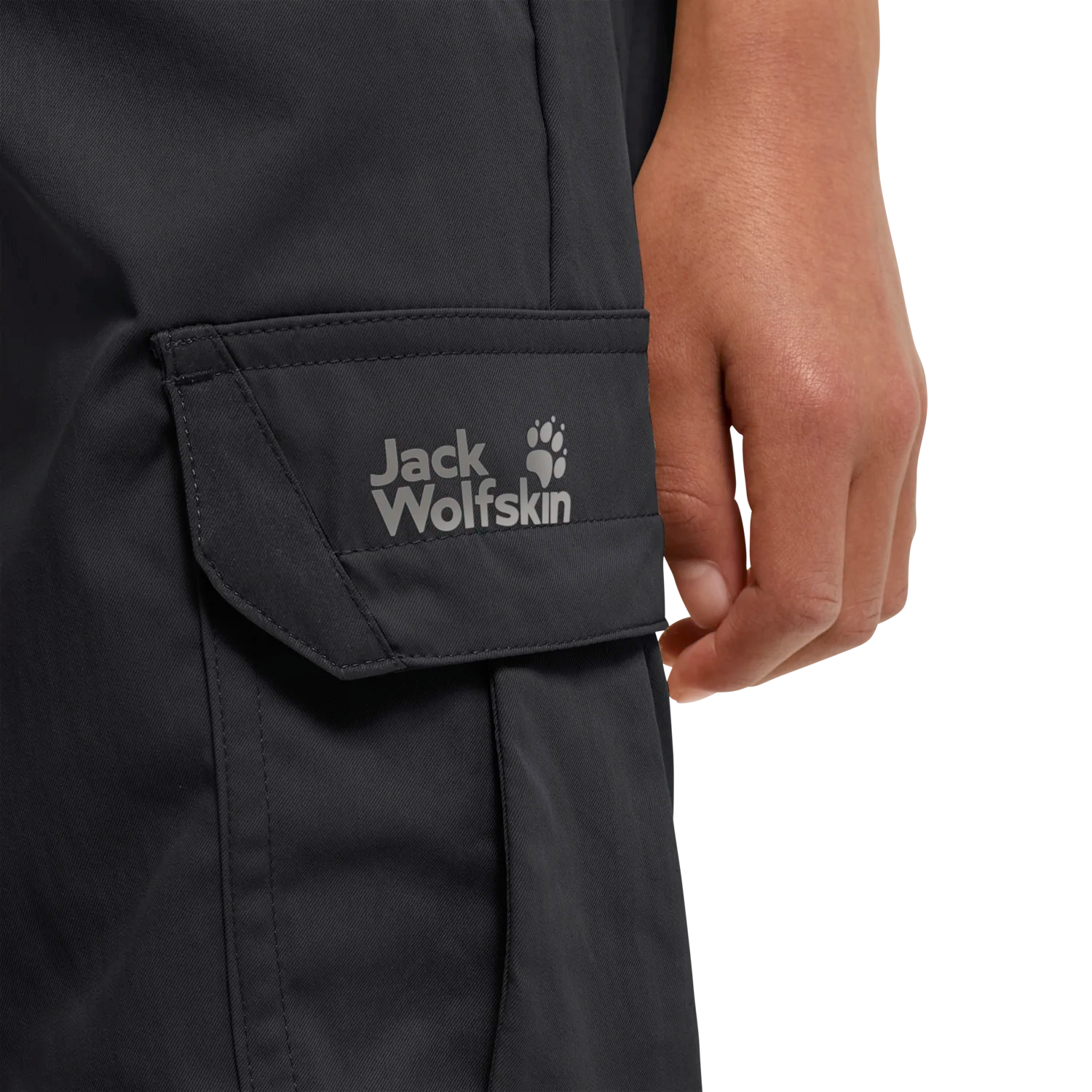 Jack Wolfskin Cargo Kids Pants Musta 11