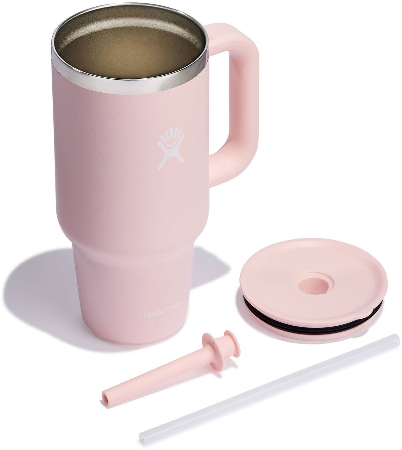 Hydro Flask 32oz Travel Tumbler Vaaleanpunainen 02