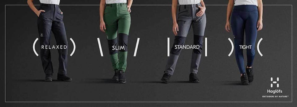 Haglöfs Men's Rugged Slim Pant Long Musta 09