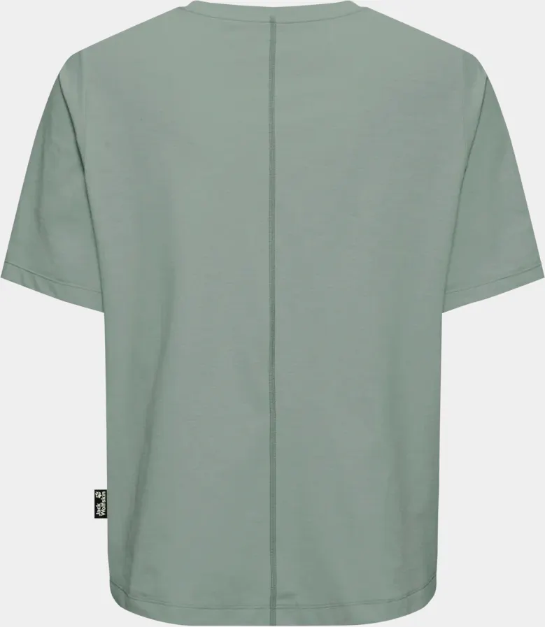 Jack Wolfskin Women's Travel Tee Green Zinnia 03