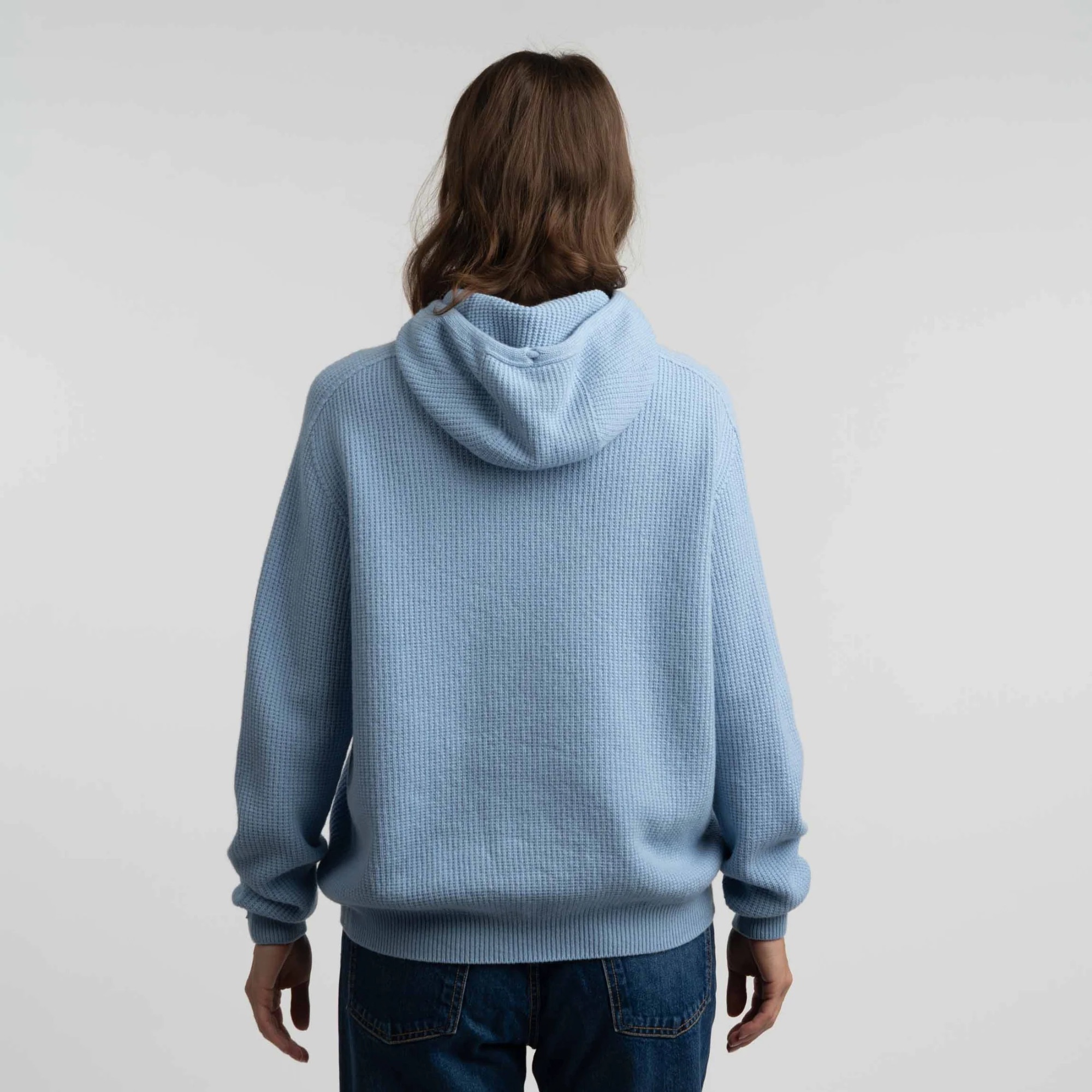 North Outdoor Women's Virta Merino Hoodie Vaaleansininen 07