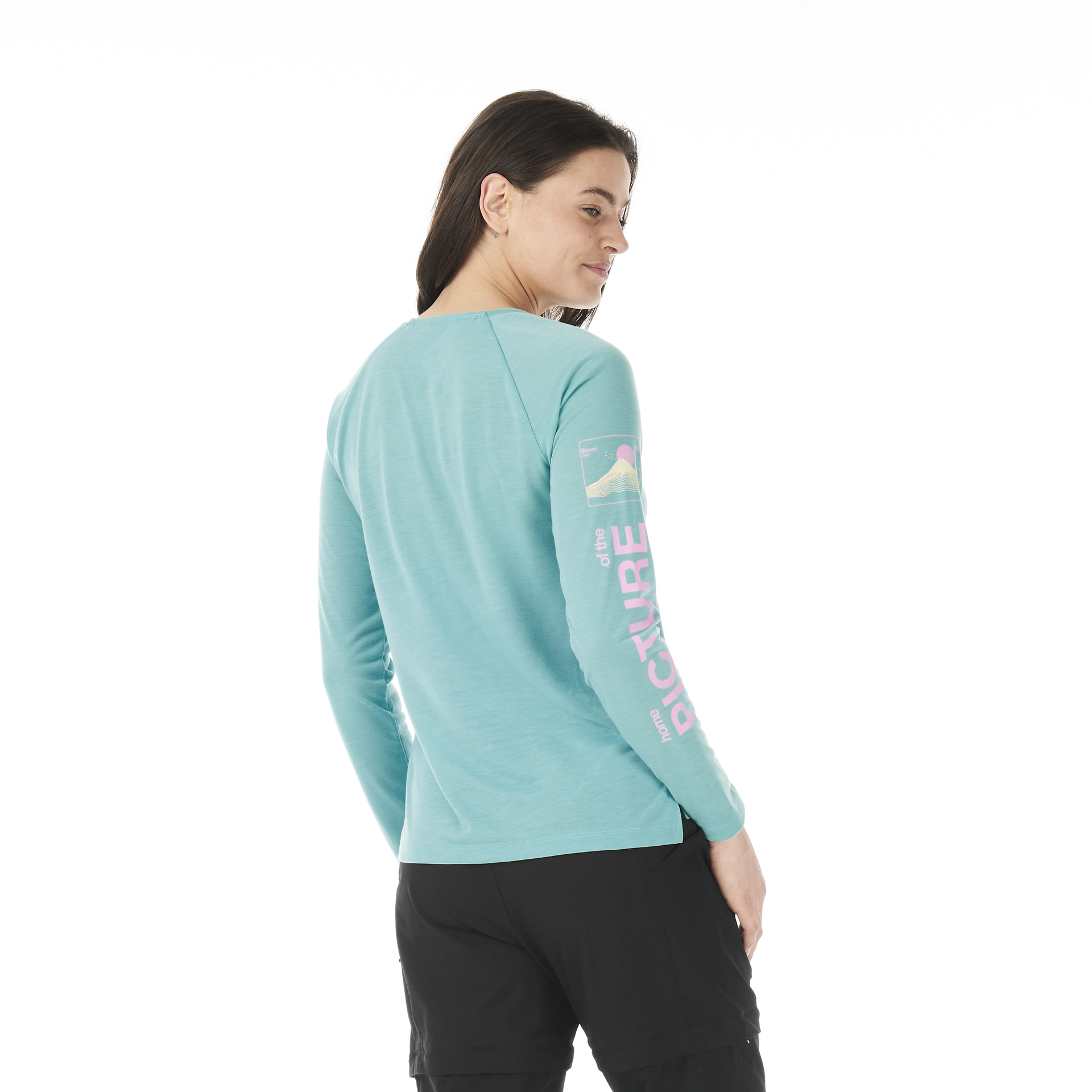 Picture Organic Clothing Women's Timont Tech Long Sleeve Wasabi 05