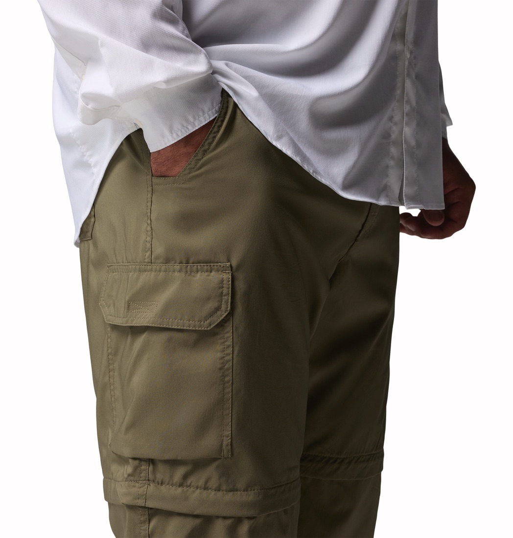 Columbia Men's Silver Ridge Utility Convertible Extended Size Pant Dark green 03