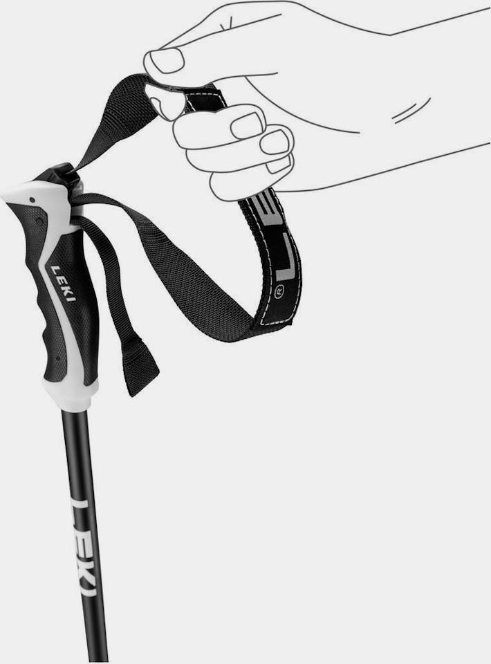 Leki Neolite 25/26 Antracite/Musta 04