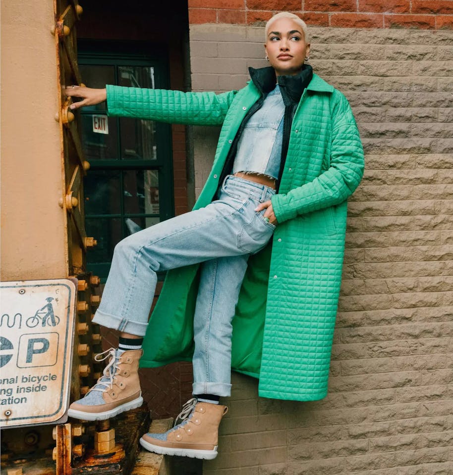 Sorel Women's Explorer Next Joan Waterproof Buff 07