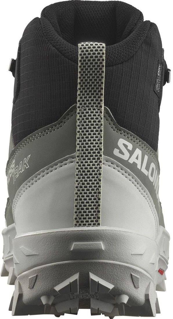 Salomon Women's Crosstrak Waterproof Agave Green/Black/Canary Green 05