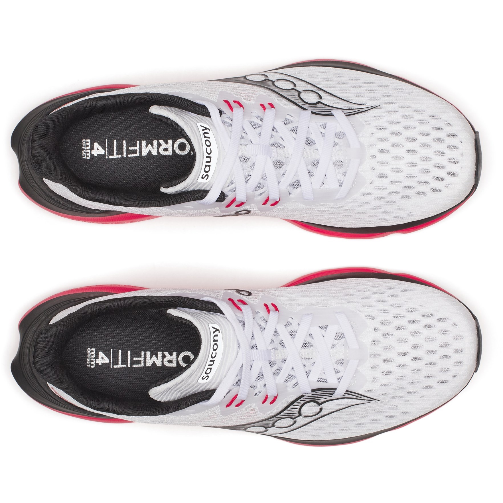 Saucony Men's Kinvara 16 Valkoinen/Punainen 05