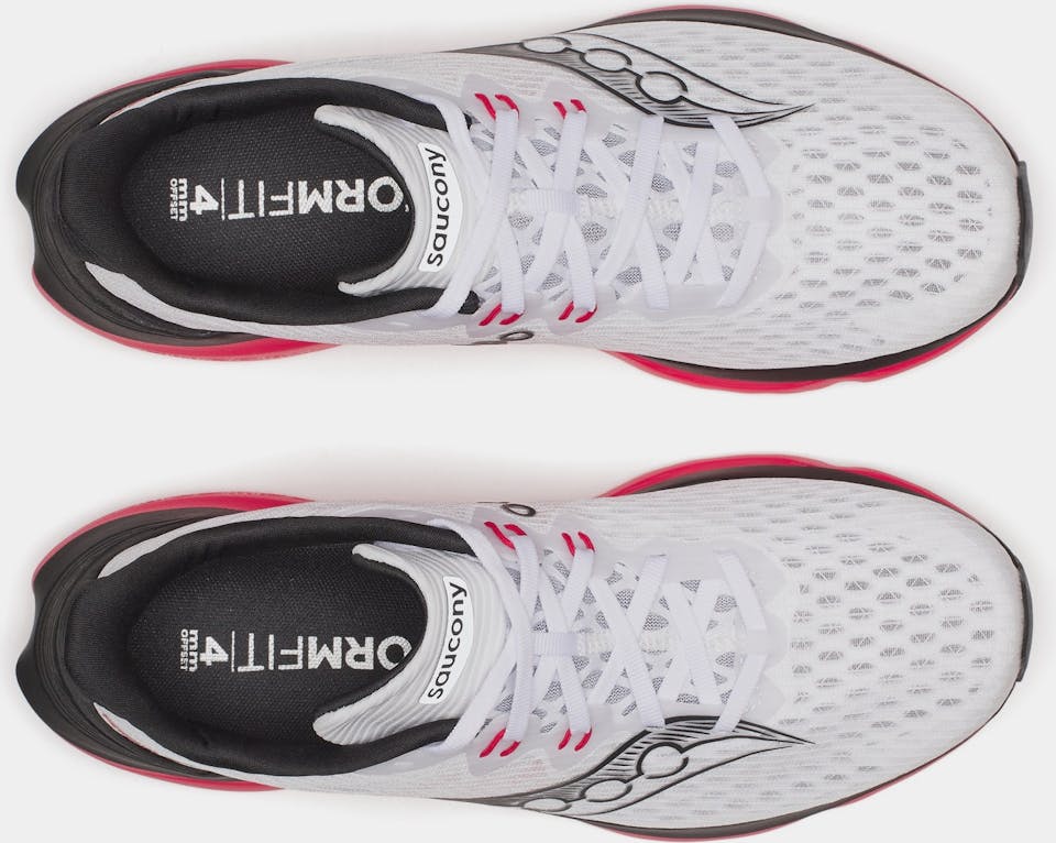 Saucony Men's Kinvara 16 Valkoinen/Punainen 05