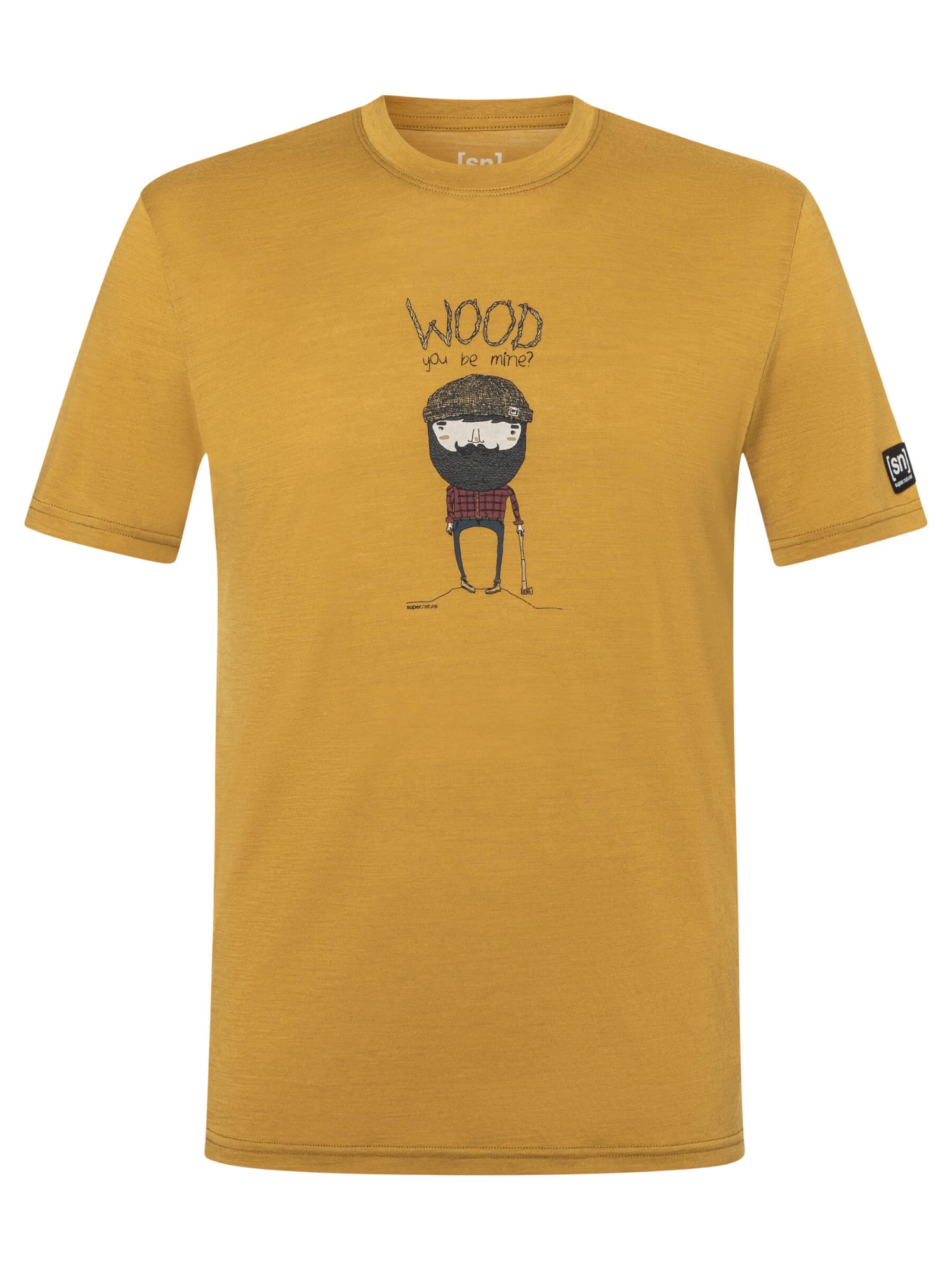 Supernatural Men's Wood Crafti Tee Tobacco 02
