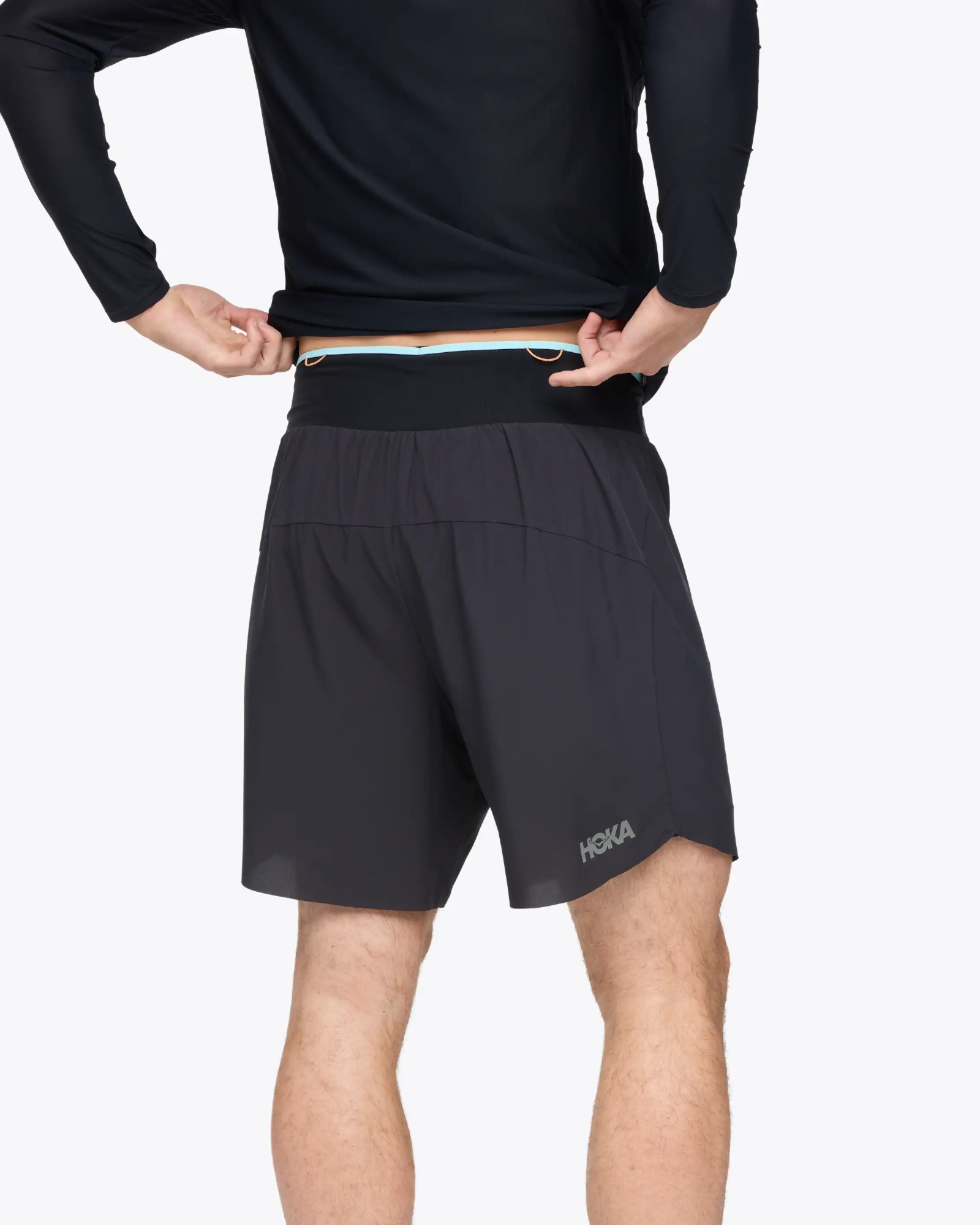 Hoka Men's Skyglide Trail Shorts Black 02