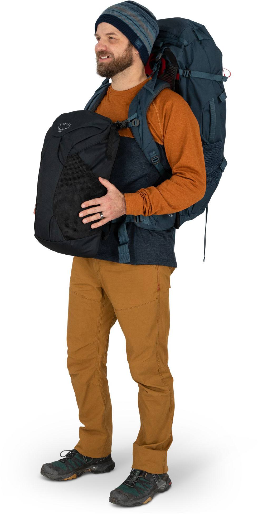 Osprey Farpoint Trek 55 Musta 04