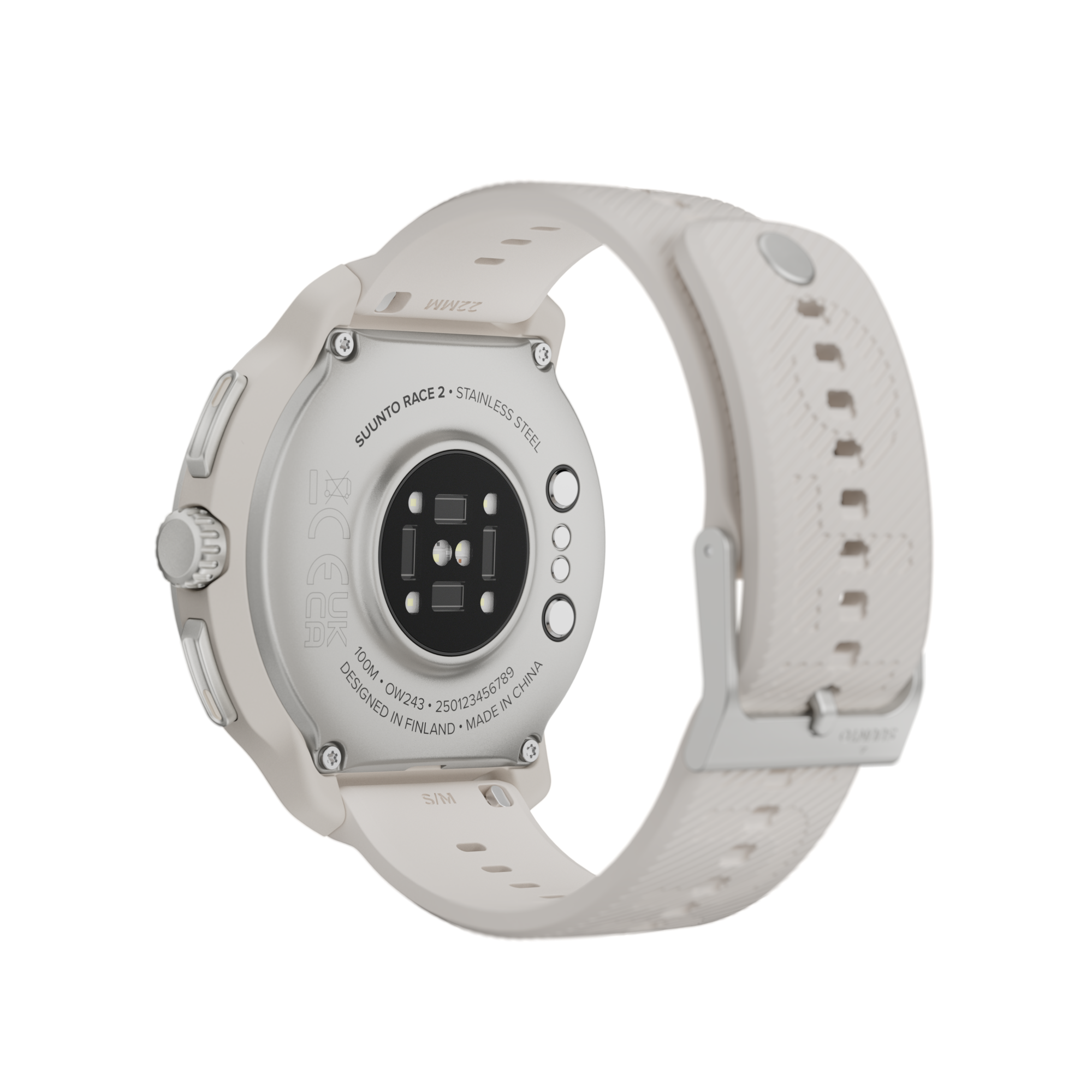Suunto Race 2 Stainless Steel Feather Gray  02