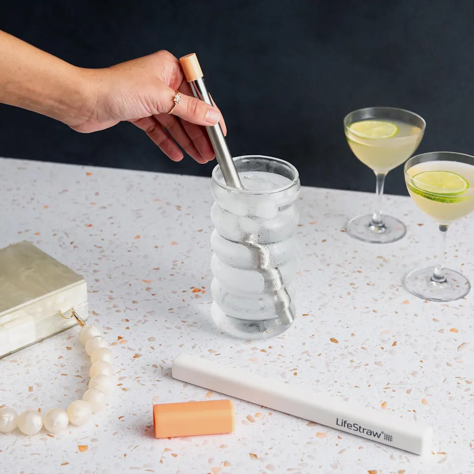 LifeStraw Sip 1-pc with carry case Apricot 02