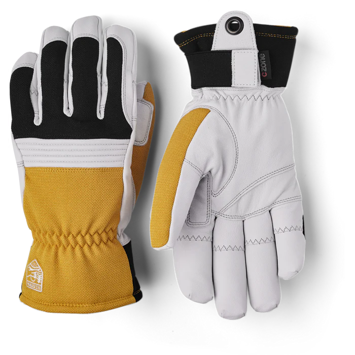 Hestra Couloir 5 Finger Sinappi 01