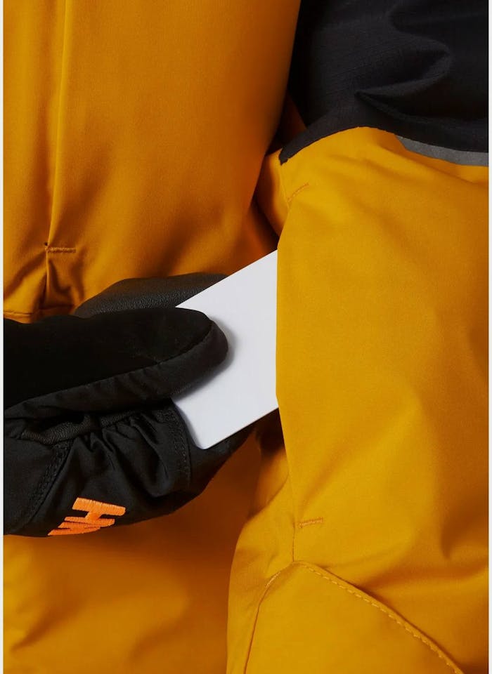 Helly Hansen Junior Summit Jacket Kelta/Musta 02