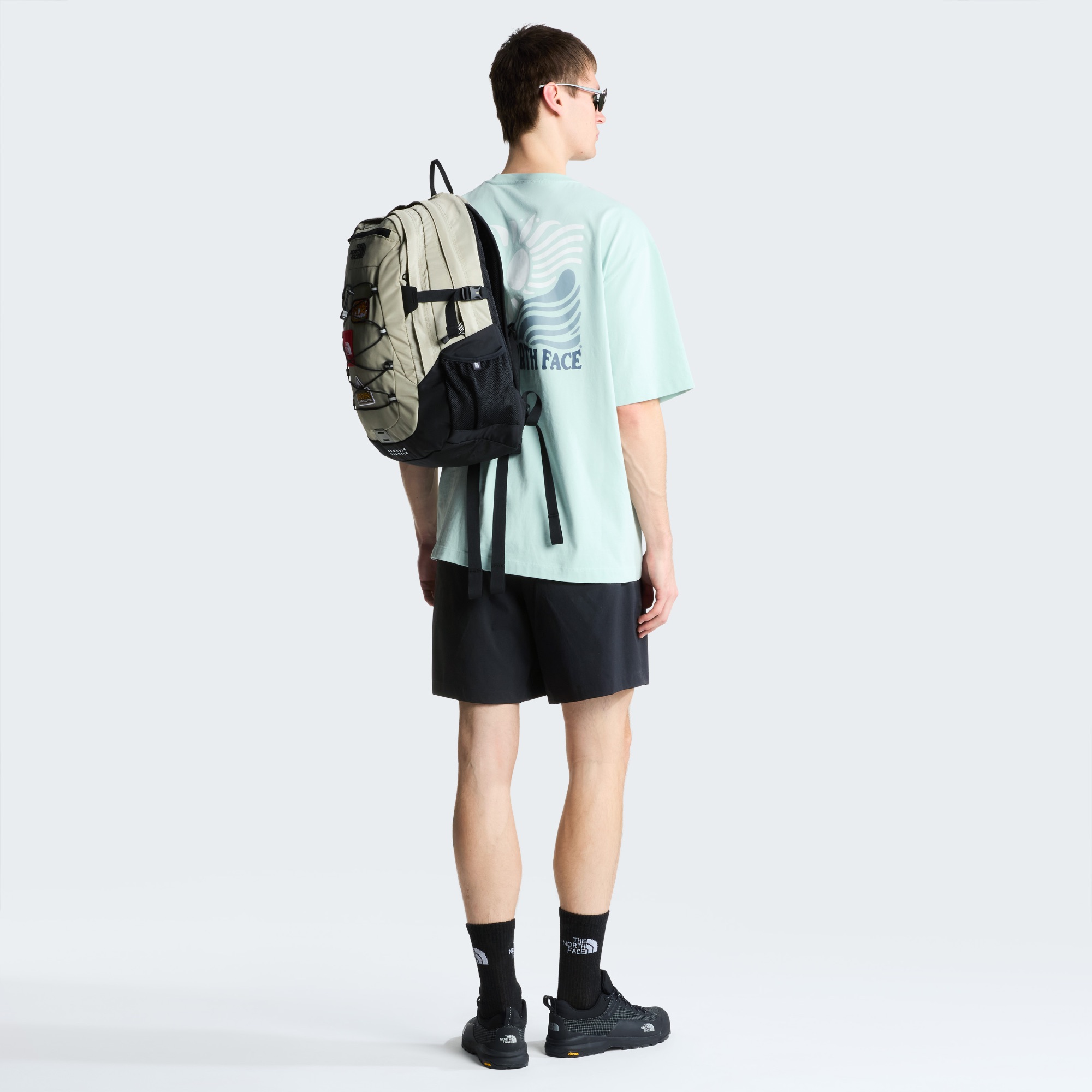 The North Face Men's Sun Oversize Graphic Tee Opal 03