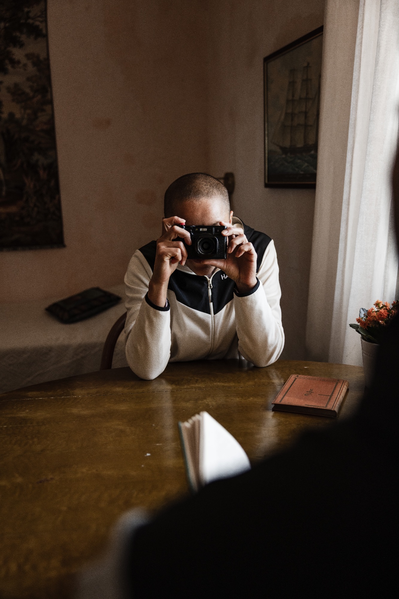 Halti Women's Rockmoon Hooded Fleece Eggnog 03