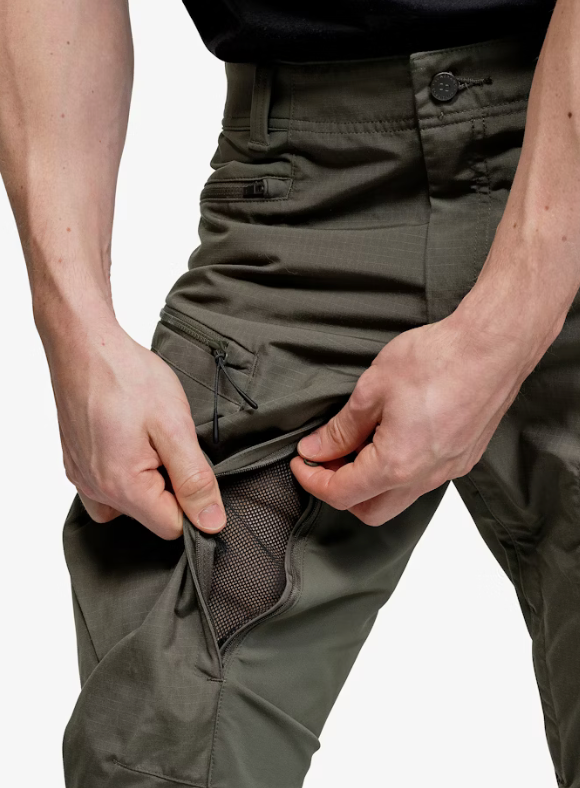 Lundhags Men's Fulu Cargo Stretch Hybrid Pant Black 05