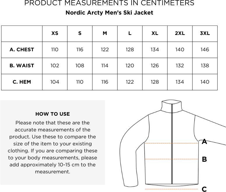 Halti Men's Nordic Arcty Ski Jacket Bellwether Blue D36 03