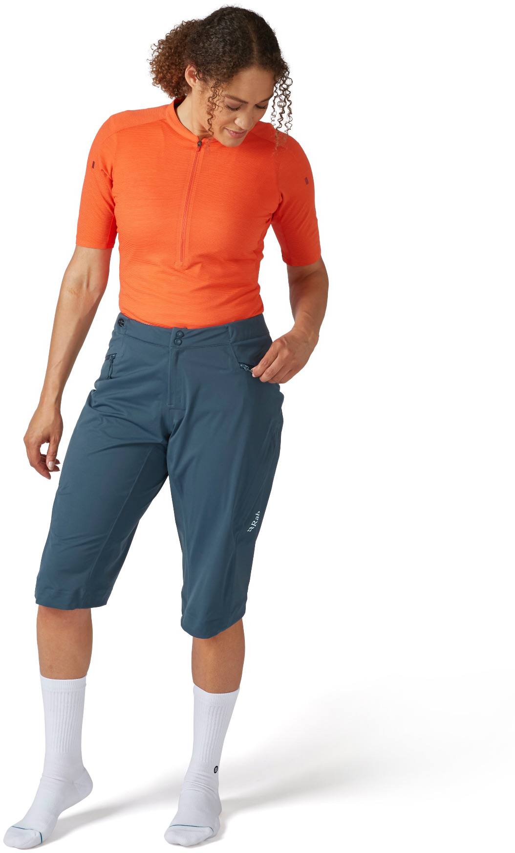 Rab Women's Cinder Kinetic Shorts Orion Blue 15