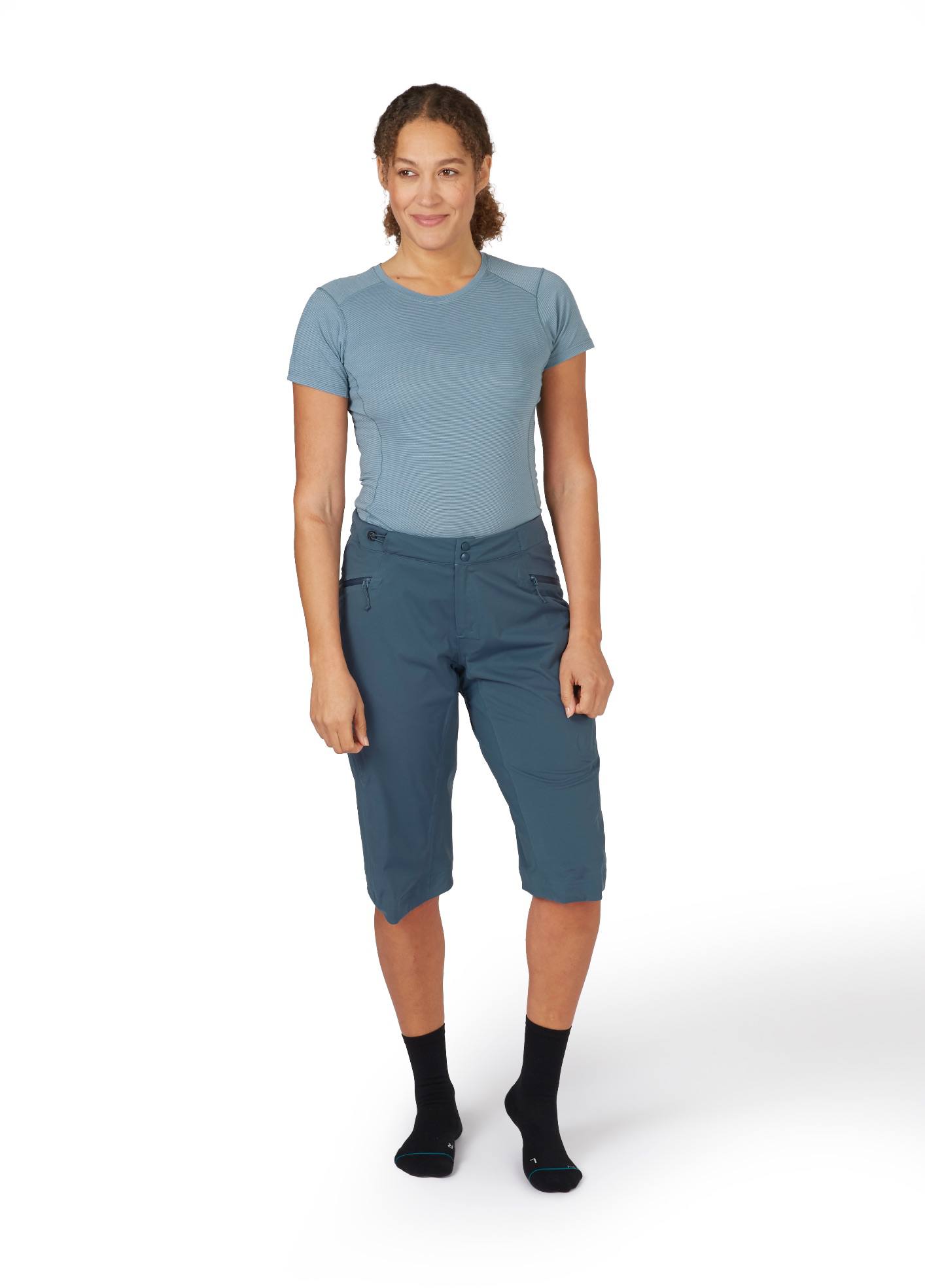 Rab Women's Cinder Kinetic Shorts Orion Blue 17