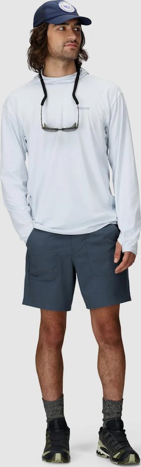 Marmot Men's AirExchange UPF 40 Shorts 7" Thunder 02