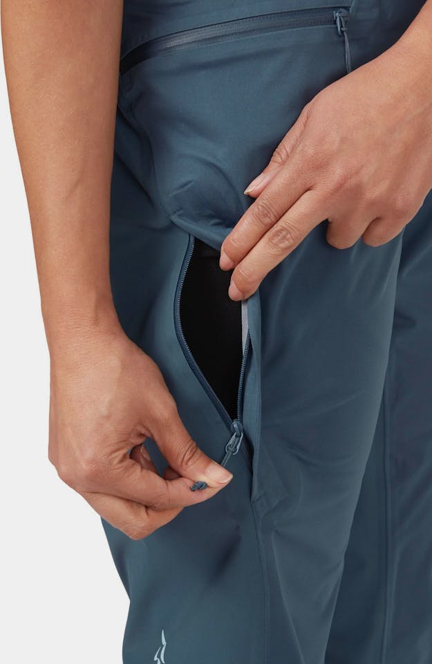 Rab Women's Cinder Kinetic Shorts Orion Blue 13