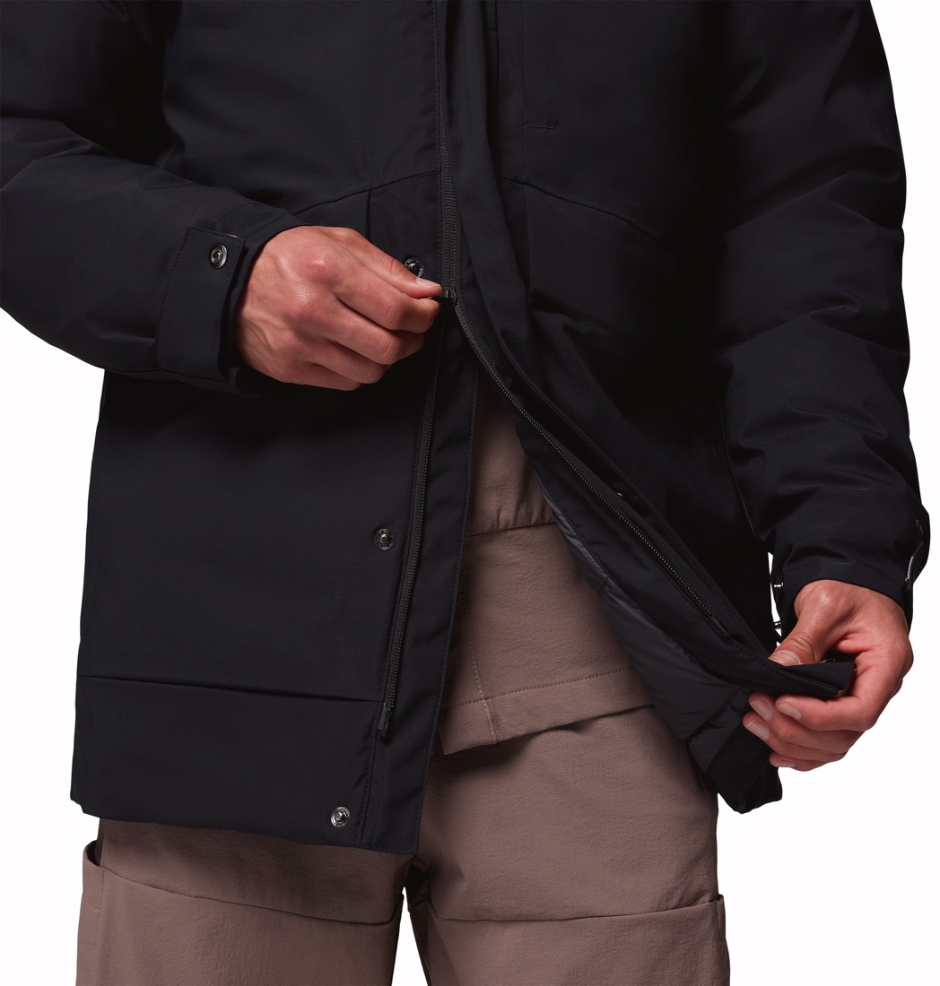 Columbia Men's Street Heights Parka - Miesten parkatakki Musta 06