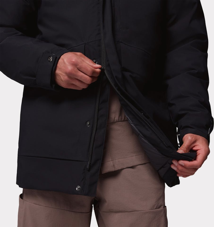 Columbia Men's Street Heights Parka - Miesten parkatakki Musta 06