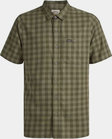Lundhags Ekren Ms Short Sleeve Shirt Green 01
