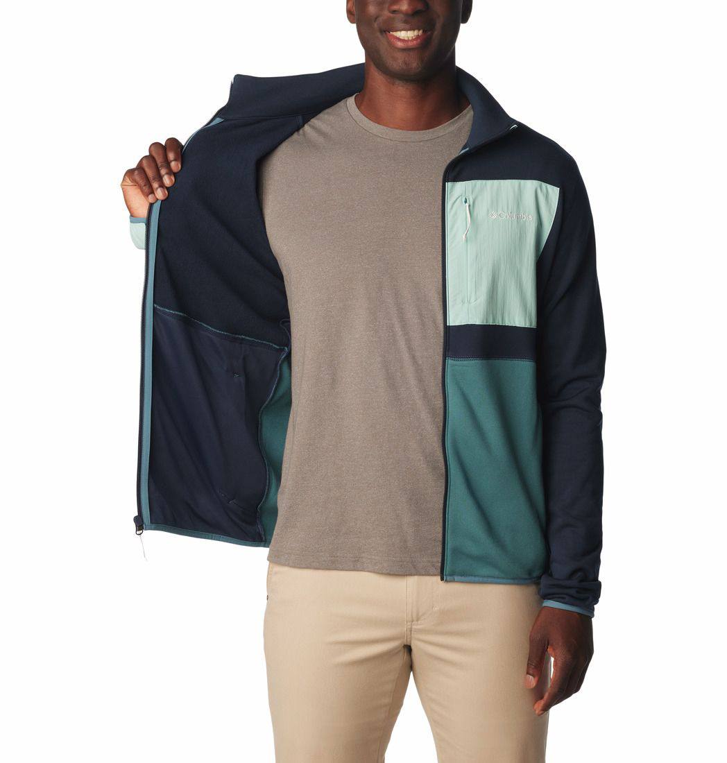 Columbia Men's Hike Full Zip Navy 04