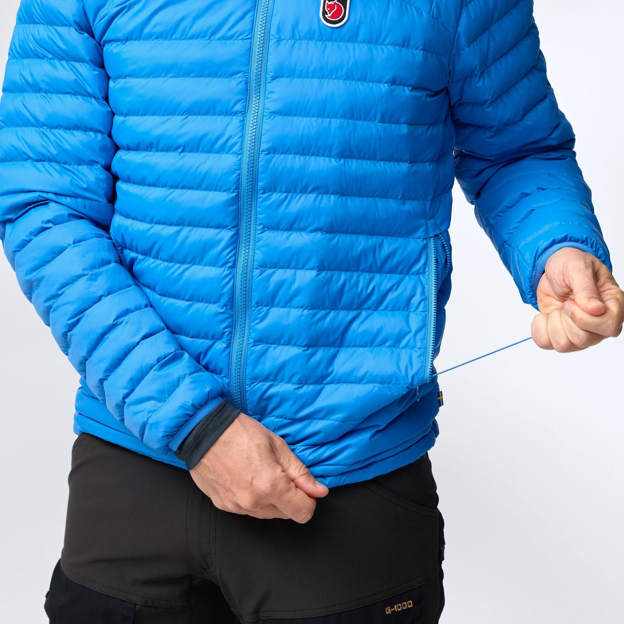 Fjällräven Men's Expedition Lätt Hoodie - Miesten talvitakki Deep Forest 12