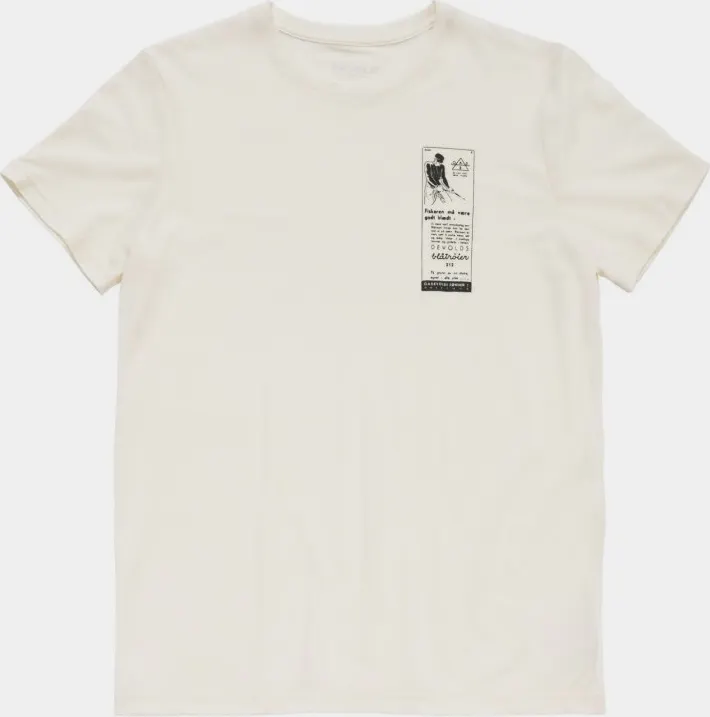 Devold Men's Premium "Ad" Tee White 01