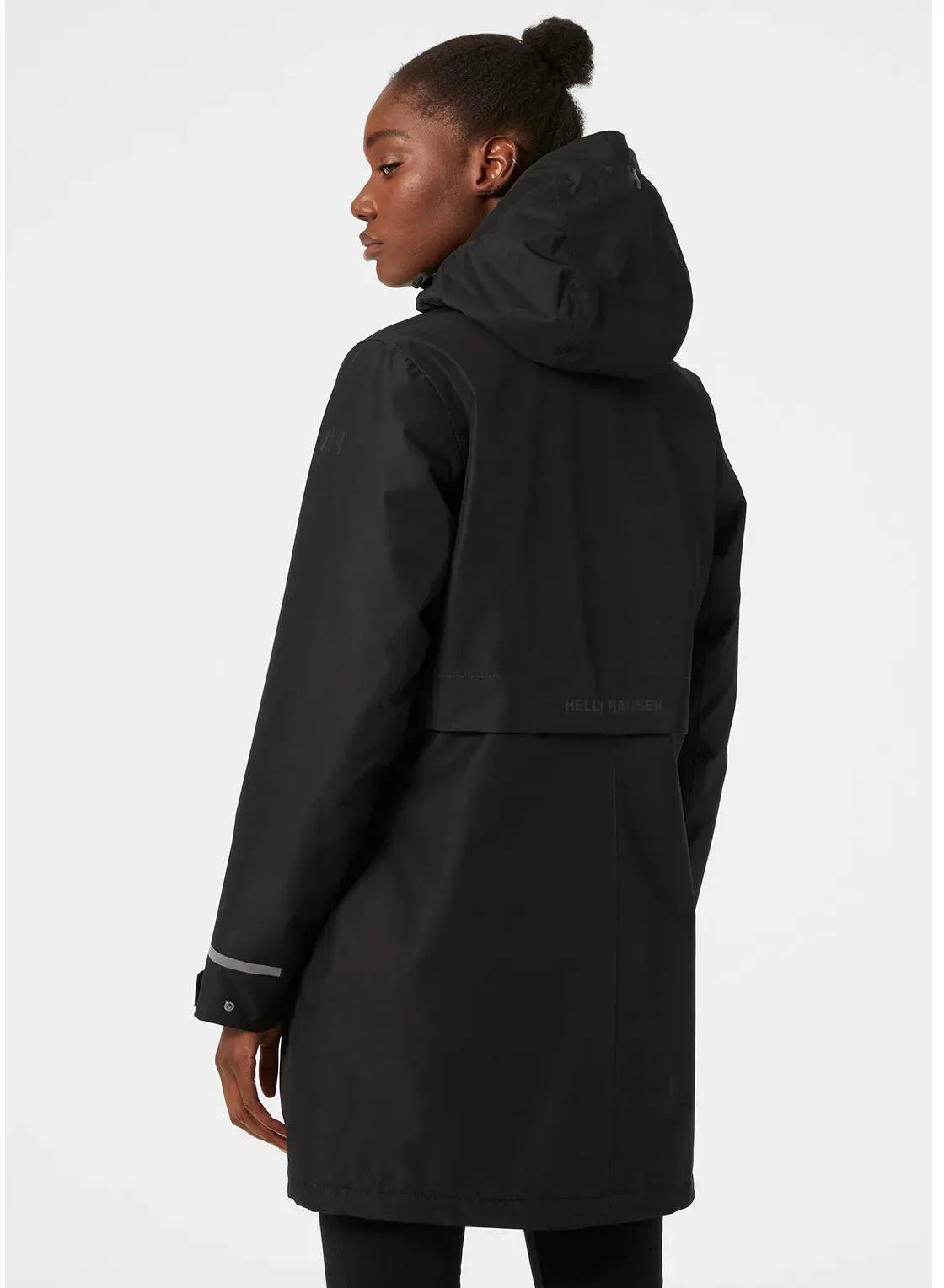 Helly Hansen Women's Lisburn Insulated Raincoat Black 03