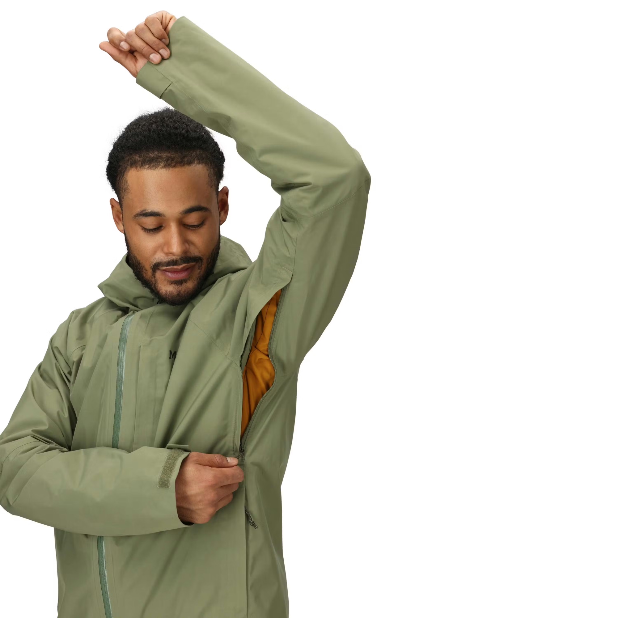 Marmot Men's Waypoint GTX Jacket Olive Grove 02