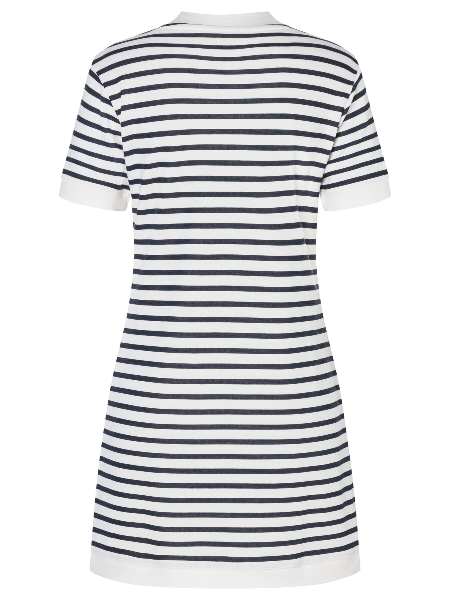 Supernatural Women's Casual Stripe Dress Bio Valkoinen/Navy 03
