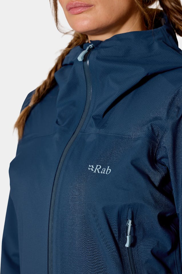 Rab Women's Firewall Light Jacket Tempest Blue 04