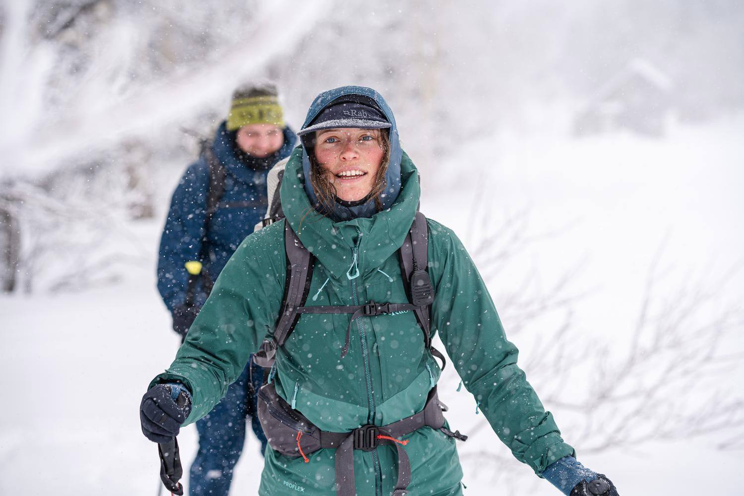 Rab Women's Khroma Diffract Insulated Ski Jacket Green slate / Eucalyptus 03