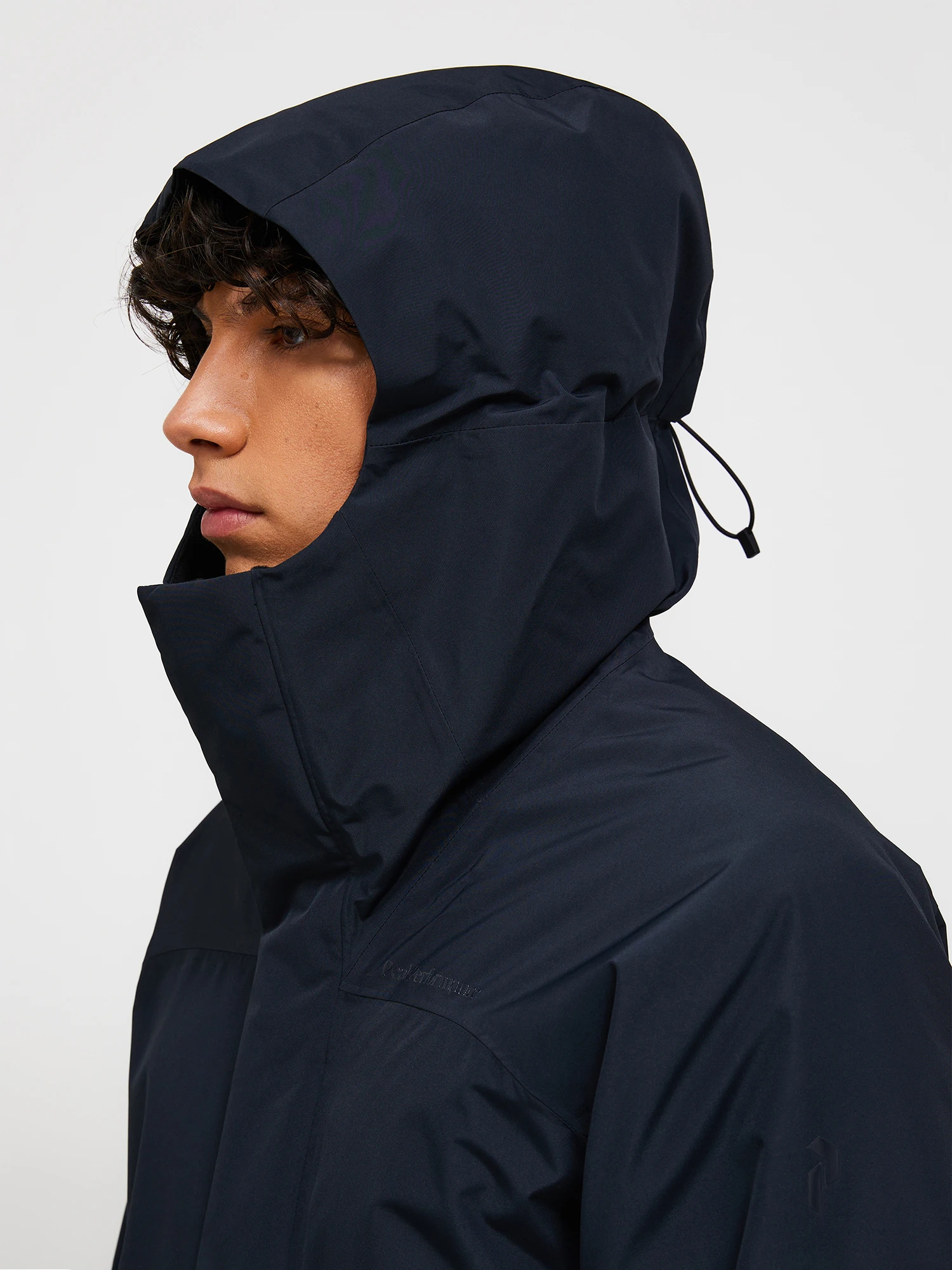 Peak Performance Men's Treeline HIPE Insulated Shell Parka - Miesten talvitakki Musta 09