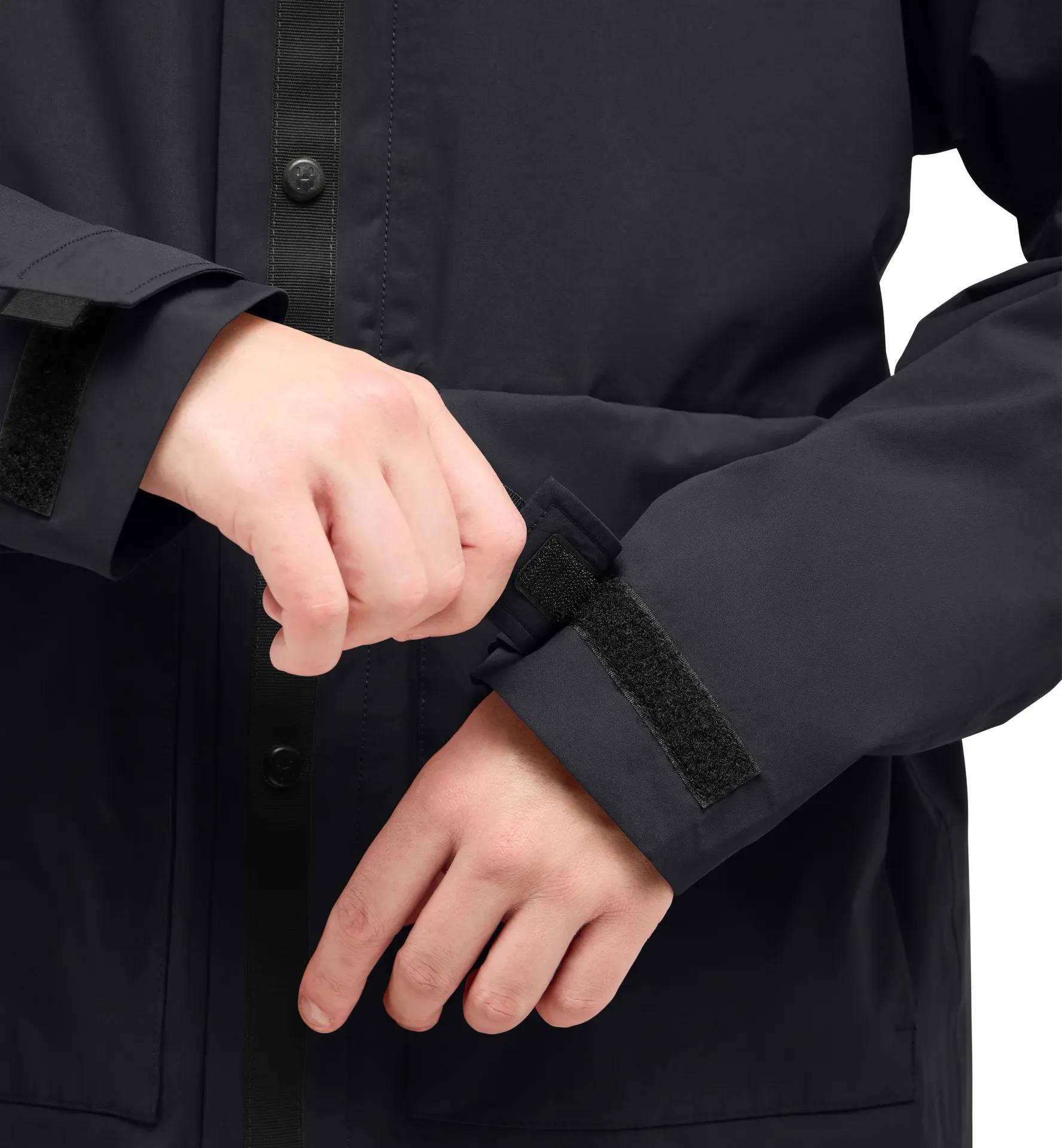 Haglöfs Women's Mono Proof Parka Musta 10