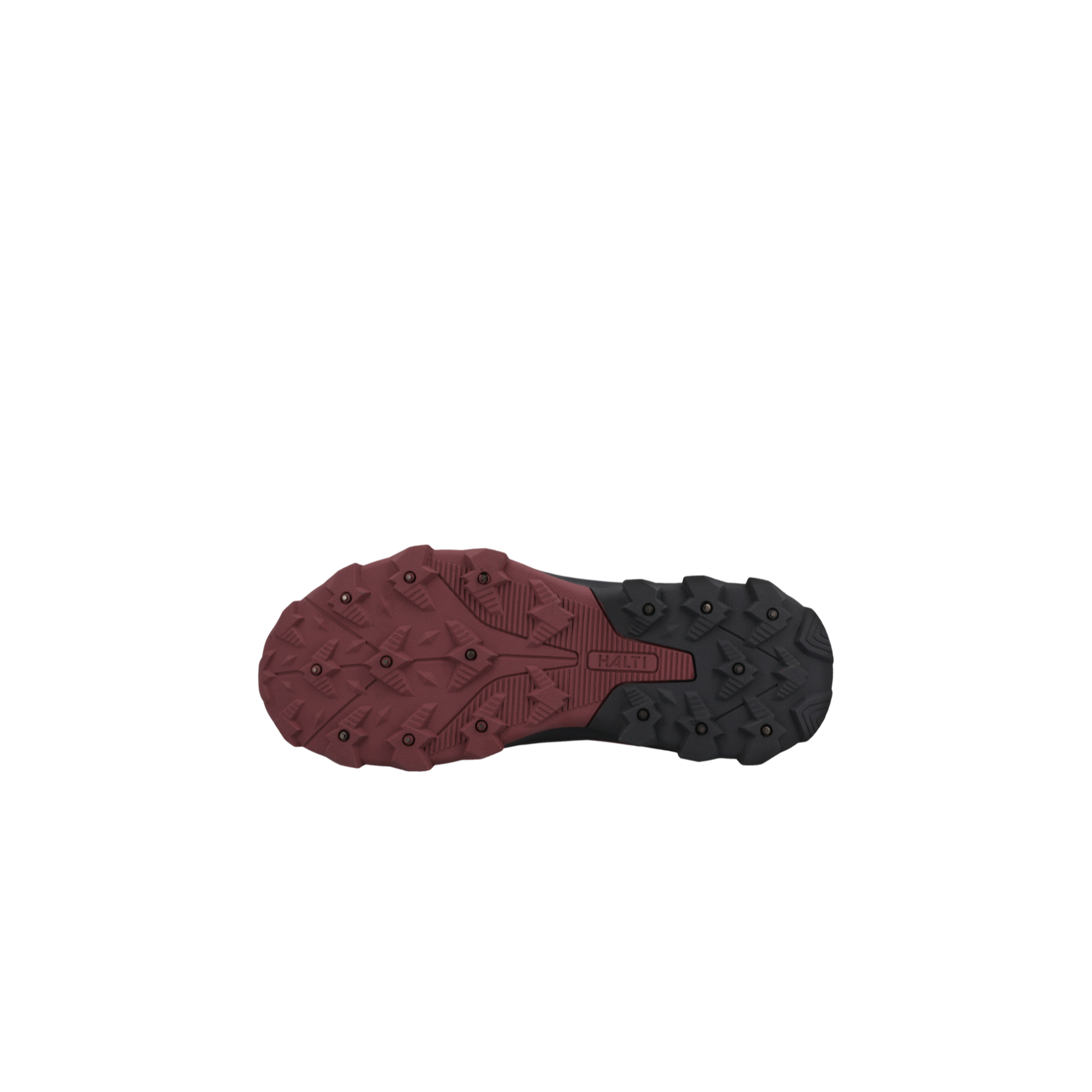 Halti Women's Kenai Mid 2 Dx w Spike - Naisten nastakengät Punainen 02