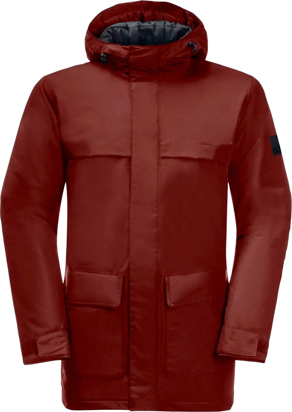Jack Wolfskin Men's Winterlager Parka Intense Rust 02